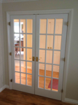 15 light glazed pair internal doors