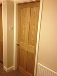 4 panel oak veneer
