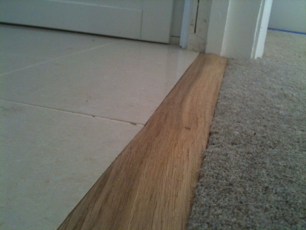 Thresholds, How To Install Threshold Transition Tile Carpet