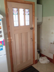 Oak external door