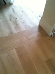 Solid oak with break boards