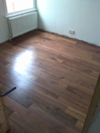 Walnut flooring