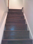 Walnut staircase